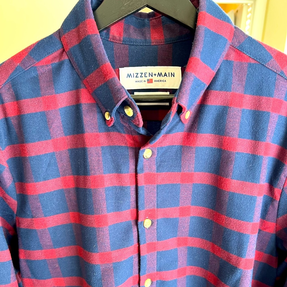 Mizzen + Main Flannel Size Large